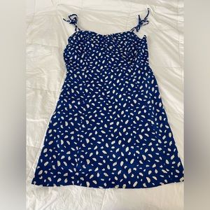 Blue Mini Summer Dress